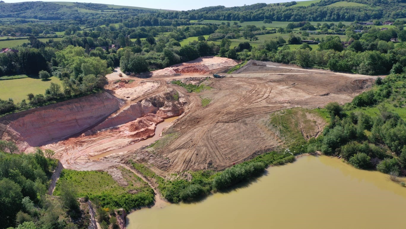 Drone Picture quarry